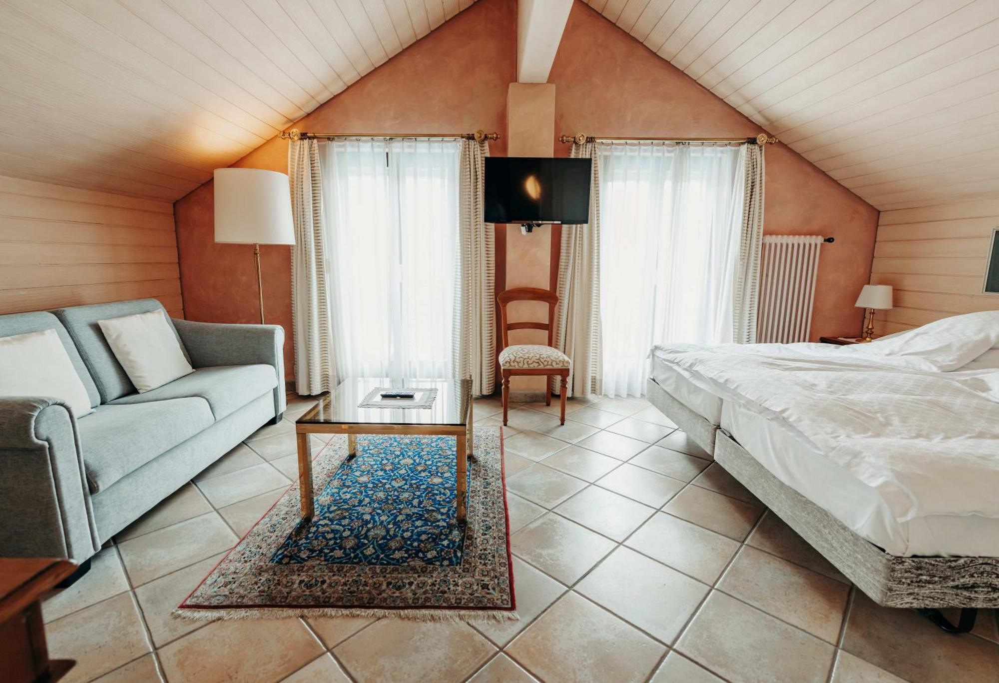 Romantik Hotel Castello Seeschloss อัสโกนา ภายนอก รูปภาพ