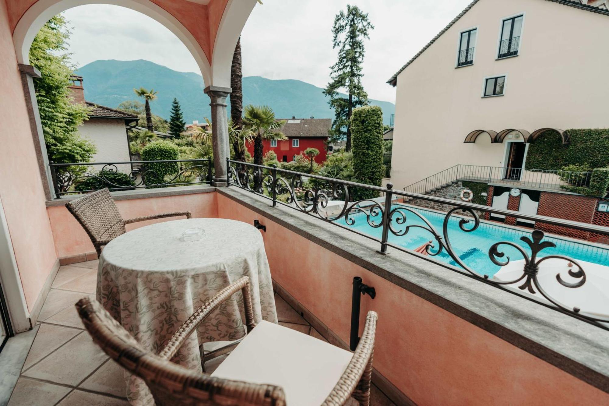 Romantik Hotel Castello Seeschloss อัสโกนา ภายนอก รูปภาพ