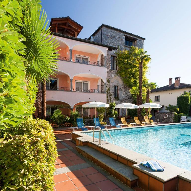 Romantik Hotel Castello Seeschloss อัสโกนา ภายนอก รูปภาพ